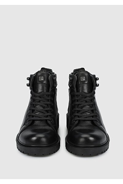 Provoq Siyah Deri Erkek Bot