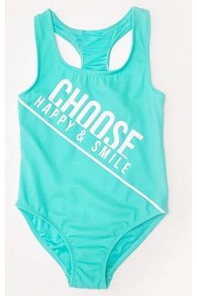 DEEP BEACH White Printed swimsuit for girls DB200798CM
