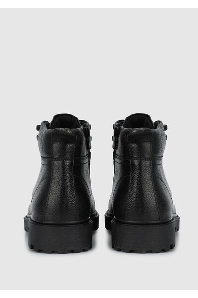 Provoq Siyah Deri Erkek Bot