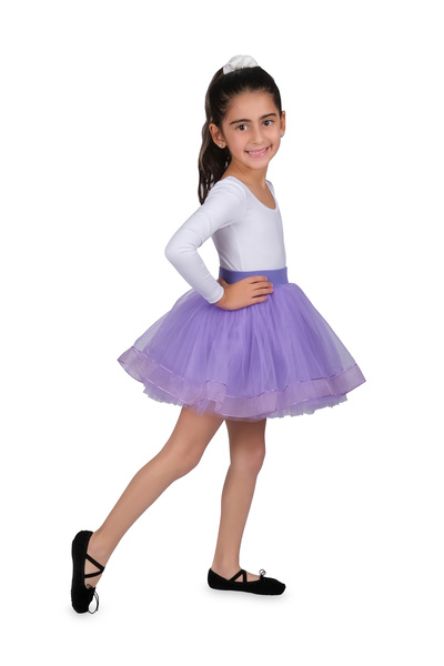 LULLY KİDS Костюм для дівчинки бузкова пачка тулуп спідниця 29 жовтня 23 квітня Спідниця