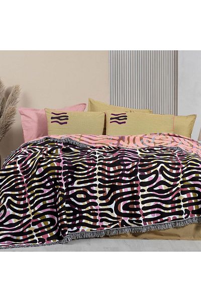 Sarev Lole Multicolor Single 100% Cotton Yarn Dyed Pique Set
