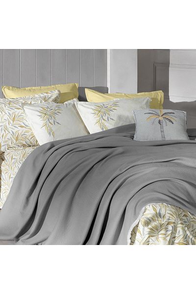 Sarev Adrian Gray Double 100% Cotton Pique Set
