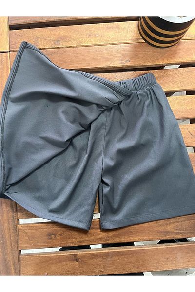 EGEUNIFORM Gray School Skirt Smoked School Shorts Skirt School Thin Fabric Summer Shorts Skirt School Wear Girls Skirt