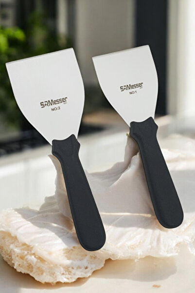 SRMesser 1881 İsme Özel Spatula No 1 Ve No 2 Baklavacı, Pizza Börek Dilimleyici, Pasta Tatlı Kaldırıcı