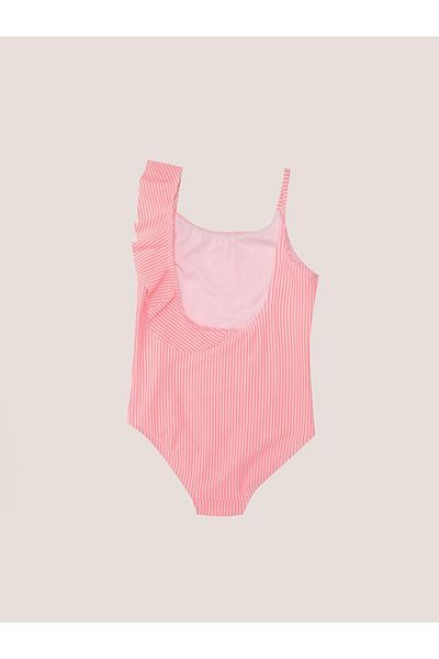 DEEP BEACH striped ruffle girls' swimsuit DB200791CM