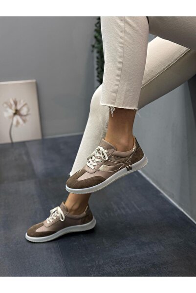 DİVA Vizon Γνήσιο Δέρμα Ορθοπεδικό Γυναικεία Casual Sports