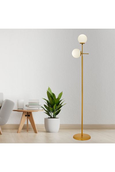 Apliqa Lampader HubRom, GUNAY 3577-02-GD 30x170 cm 2xE27-60W Auriu