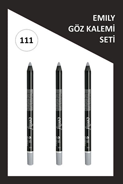 Golden Rose Emily Waterproof Eye Pencil 3'lü Set No: 111