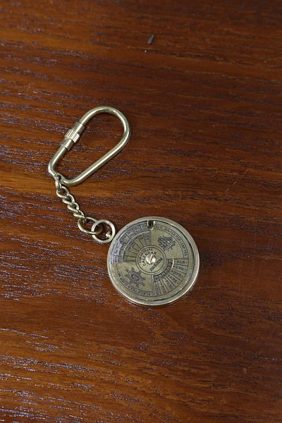 imsaconcept Decorative Brass Keychain