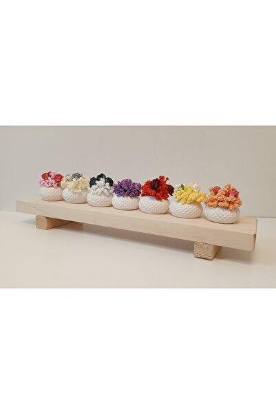 Dekora Çiçek Set de 3 mini vaze, ornament, prezentare pentru cafea, cadou, mini set decorativ