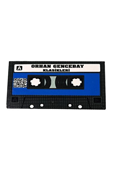 onyyapim ORHAN GENCEBAY KLASİKLERİ YAZILI TEYP KASET TASARIMLI AHŞAP MDF DUVA...