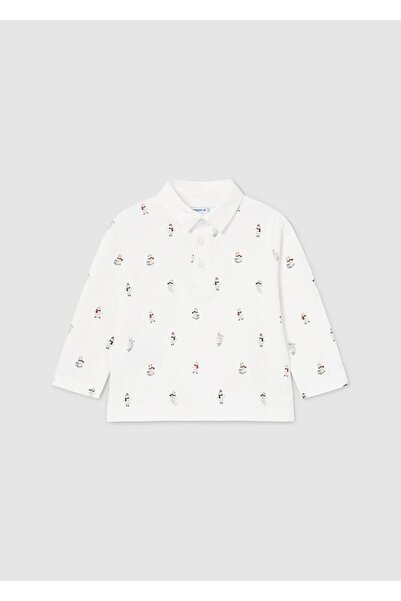 MAYORAL قميص بولو للأطفال الأولاد 12/36 شهرًا زي مدرسي رقم الموديل 2182