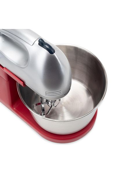 Hausberg HAUSBERG HB-3551RS Mixér s mísou, 7 rychlostí, výkon 250 W, 2L NEREZOVÁ MÍSA, Červená