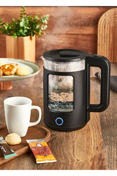 Zilan Fierbător electric ZLN6128 Negru, capacitate 1,5 L, putere 1650 W, indicator luminos