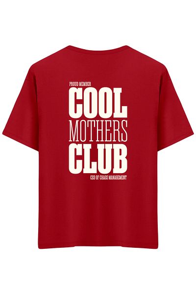 BetterThanCo Cool Mothers Club - Oversize T-Shirt