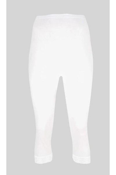 Ceylanoğlu 237 Femei Rib Lace Knee High Leggings 6 Pcs