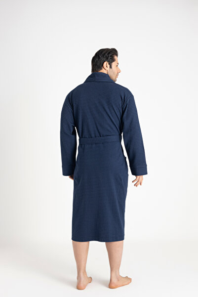 Nuşa Капітонована тканина Бамбукова бавовна Чоловічий халат