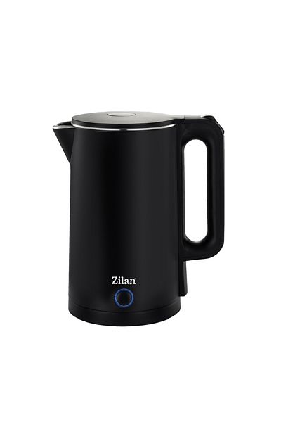 Zilan Fierbator electric Zilan ZLN1628 Negru, 1500 W, 1.7L, Indicator luminos, oprire automata si manuala