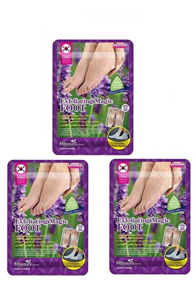 MBEAUTY PARİS جوارب القدم السحرية لتقشير القدمين باللافندر - 40 جم - 3 حبه