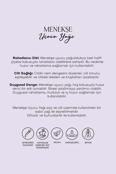 Polente Natural 5 ml Violet Essential Oil
