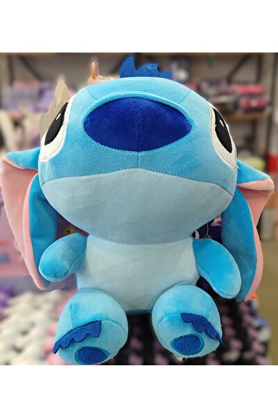 bundle island Stitch figür peluş oyuncak Orta Boy Mavi 30cm