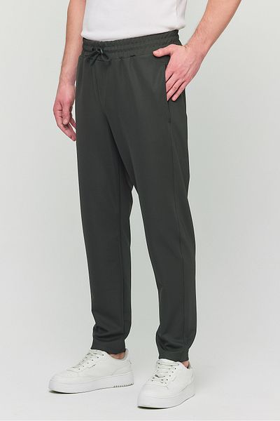 YXC Trend Maker Men's Slim Fit Elastic Waist Drawstring Lycra Comfortable Jogger Pants