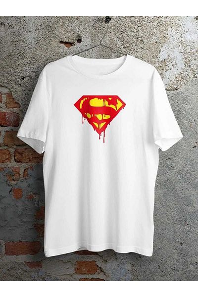 FULL TOLERANCE Μπλουζάκι Supermans Death Printed Unisex Oversize