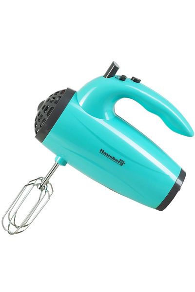 Hausberg Mixer de mana Hausberg HB-4119BL, 5 viteze, putere 300W, motor de cupru, Bleu