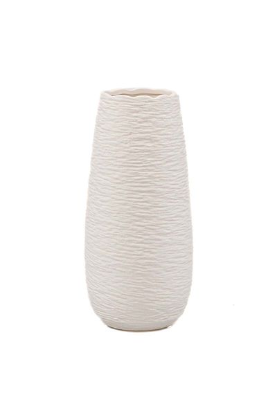 Ella Home Italia Vaza Sab, Ceramica, Alb, 23cm