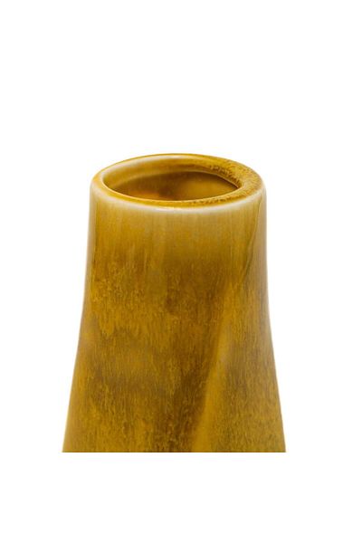 Ella Home Italia Vaza Spire, Ceramica, Verde, 20cm