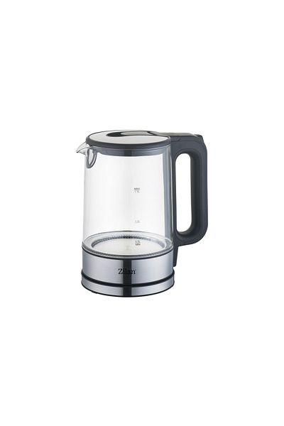 Zilan Zilan ZLN1796 blue LED kettle, 1.7L, 2200 W, transparent