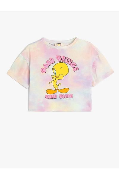 Koton Tricou cu mânecă scurtă cu mânecă scurtă cu licență Tweety