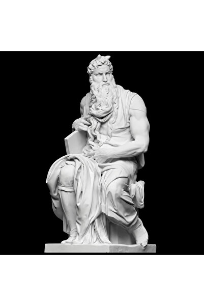 CharmFancy Antik Musa Büst Heykel Biblo 15cm