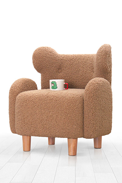 Lorencehome Juano Teddy Çocuk Koltugu - Kahve