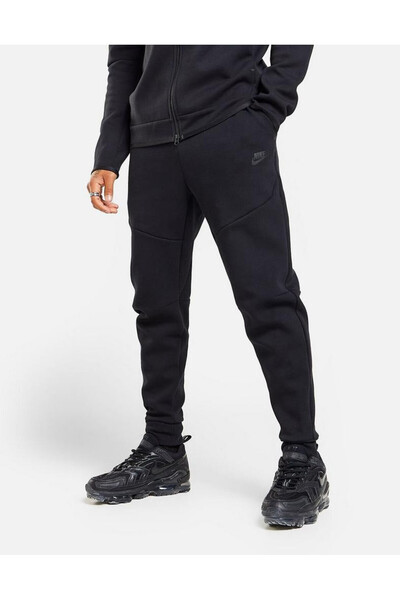 Nike M Nsw Tch Flc Jggr Erkek Siyah Günlük Stil Eşofman Altı CU4495-010