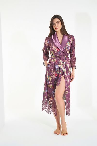 Nuşa Rochie din bumbac cu mâneci din satin din bambus