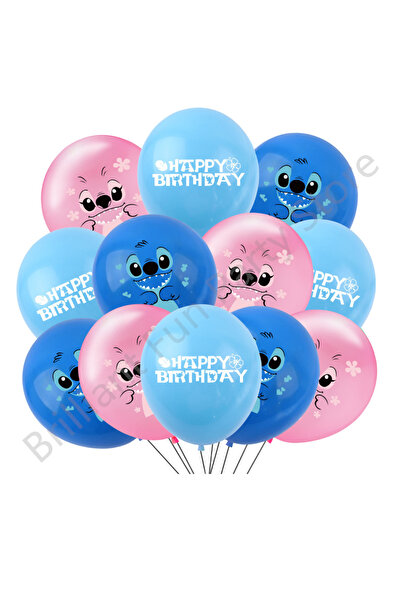 Choice كما في الصورة - 12 بالونًا مقاس 12 بوصة - مجموعة بالونات حفلات ليلو وس...