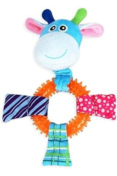 Pawise Puppy Ring Lion Giraffe 26 Cm
