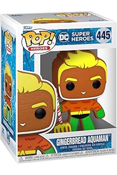 Funko Dc - Holiday - Gingerbread Aquaman Pop Figure
