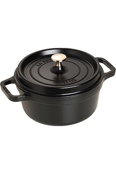 Hepta Collection Staub La Cocotte Cast Pot, Black