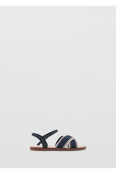 MANGO Kids Cross-Strapped Sandals