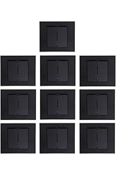 Mu Art Black - Switch - Commutator - Vavien - Triple Switch - Light Switch