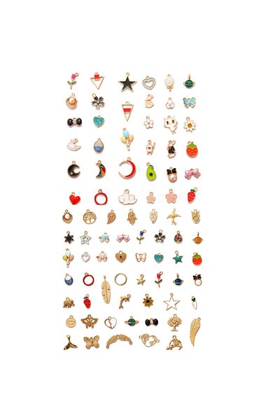 Choice 20 قطعة من الطراز 2، 20 قطعة من سبائك زيت التنقيط، قلادة صغيرة مختلطة ...