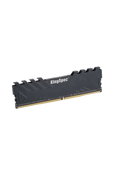 KINGSPEC ذاكرة KingspecDDR4 بسعة 16 جيجابايت وسرعة 3200 ميجاهرتز باللون الأسود