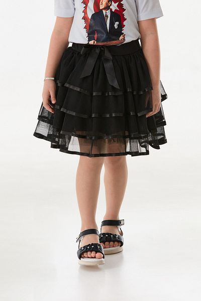 Fulla Moda 23 April Ruffled Bow Girl's Tuu Skirt