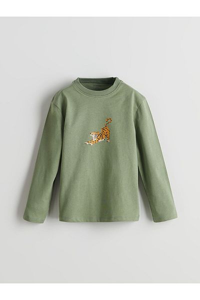 LC Waikiki Lcw Kids Crew Neck Printed Boys T-Shirt 3Pcs