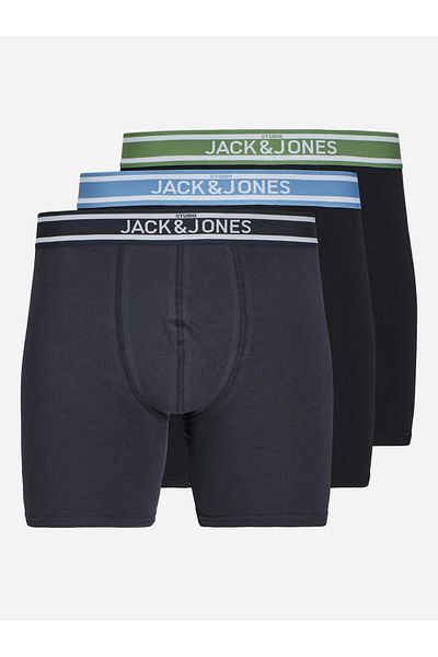 Jack & Jones JACTEDDY SOLID BOXER BRIEFS 3 PACK