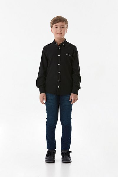 Fulla Moda Pantaloni pentru băieți cu fermoar aspect învechit