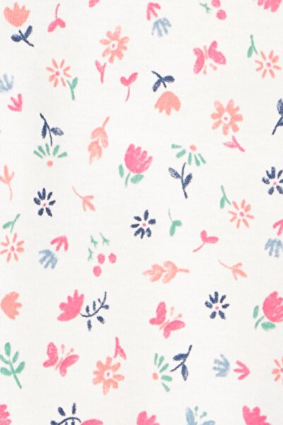 Carter's Baby Girl Short Sleeve Bodysuit 5 Pack