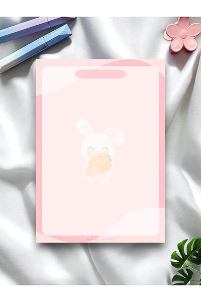 Mirya Notes Rabbit Patterned A5 Notepad - Notepad